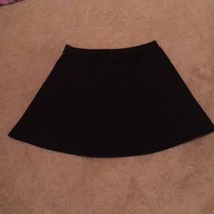 H&M Black skater skirt